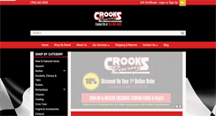 Desktop Screenshot of crooksracing.com